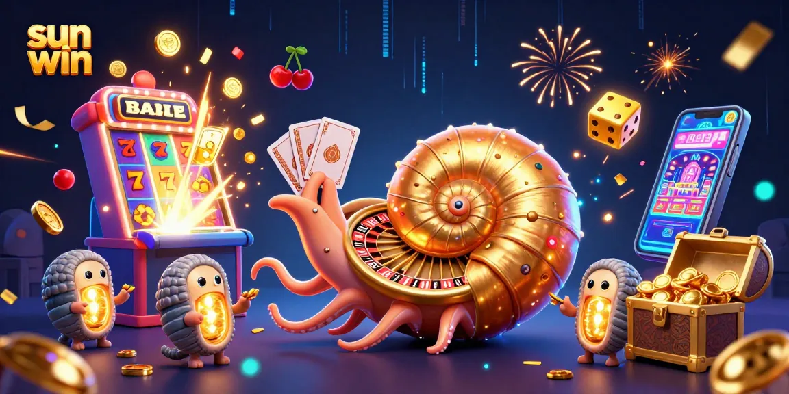 Discover the excitement of sun win with an ancient nautilus character at a vibrant casino!